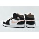 Air Jordan 1 Mid SE Peach Mocha White Black Pink DH0210 100 Womens And Mens Shoes
